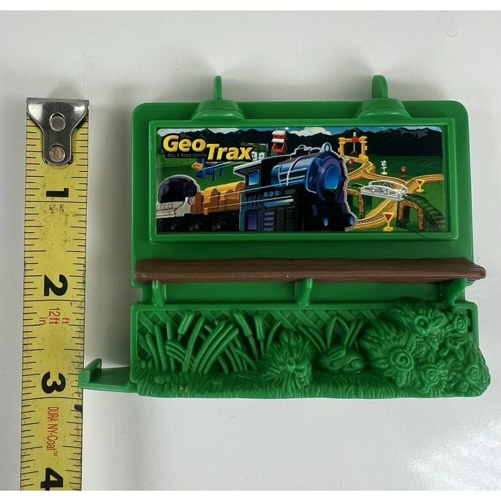 Geotrax Replacement Part Billboard Roadside Signage Vintage 2003 Toy Accessory